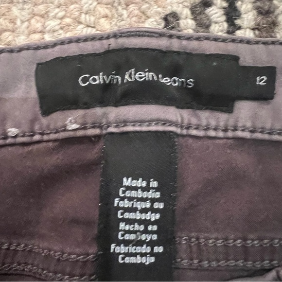 CALVIN KLEIN - soft gray pants - Picture 3 of 3